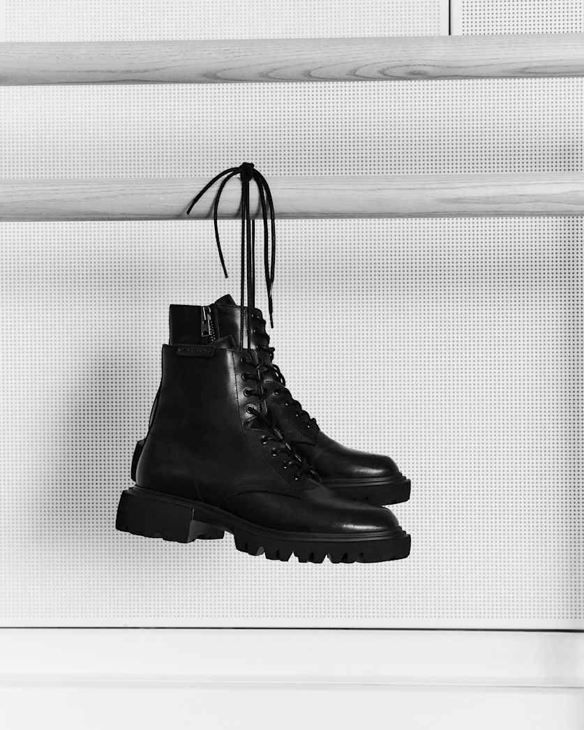 Vaughan Chunky Leather Boots