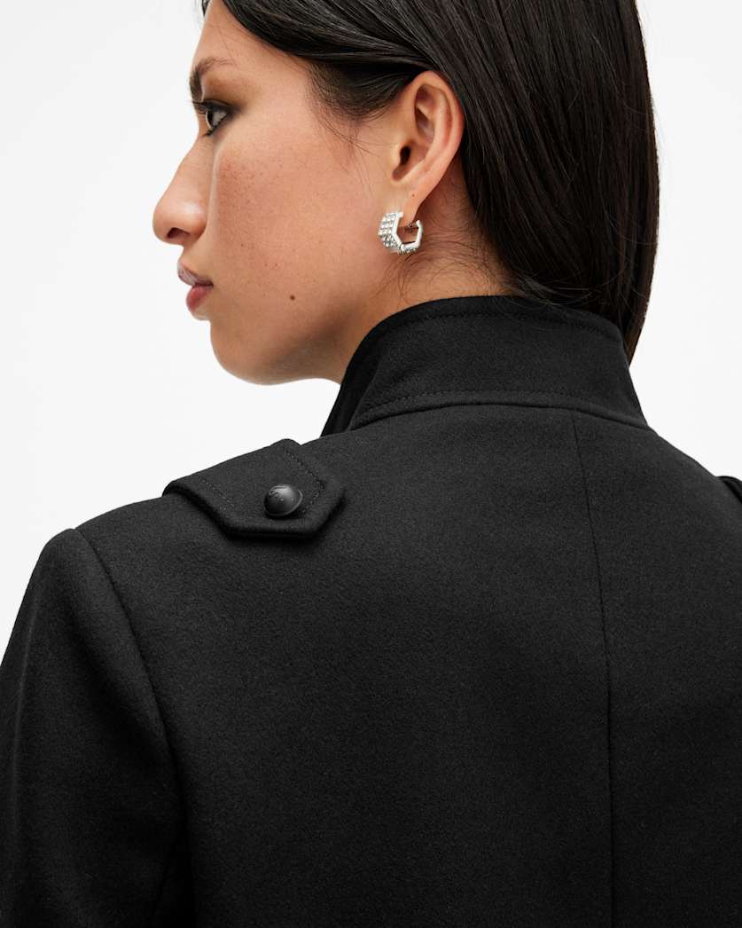 Rummy Cropped Wool Blend Jacket
