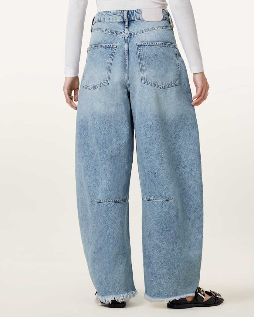 Jett Barrel Leg Denim Jeans