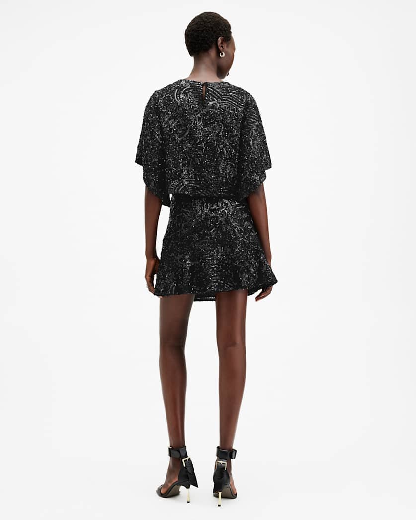 Ivy Embellished Mini Skirt