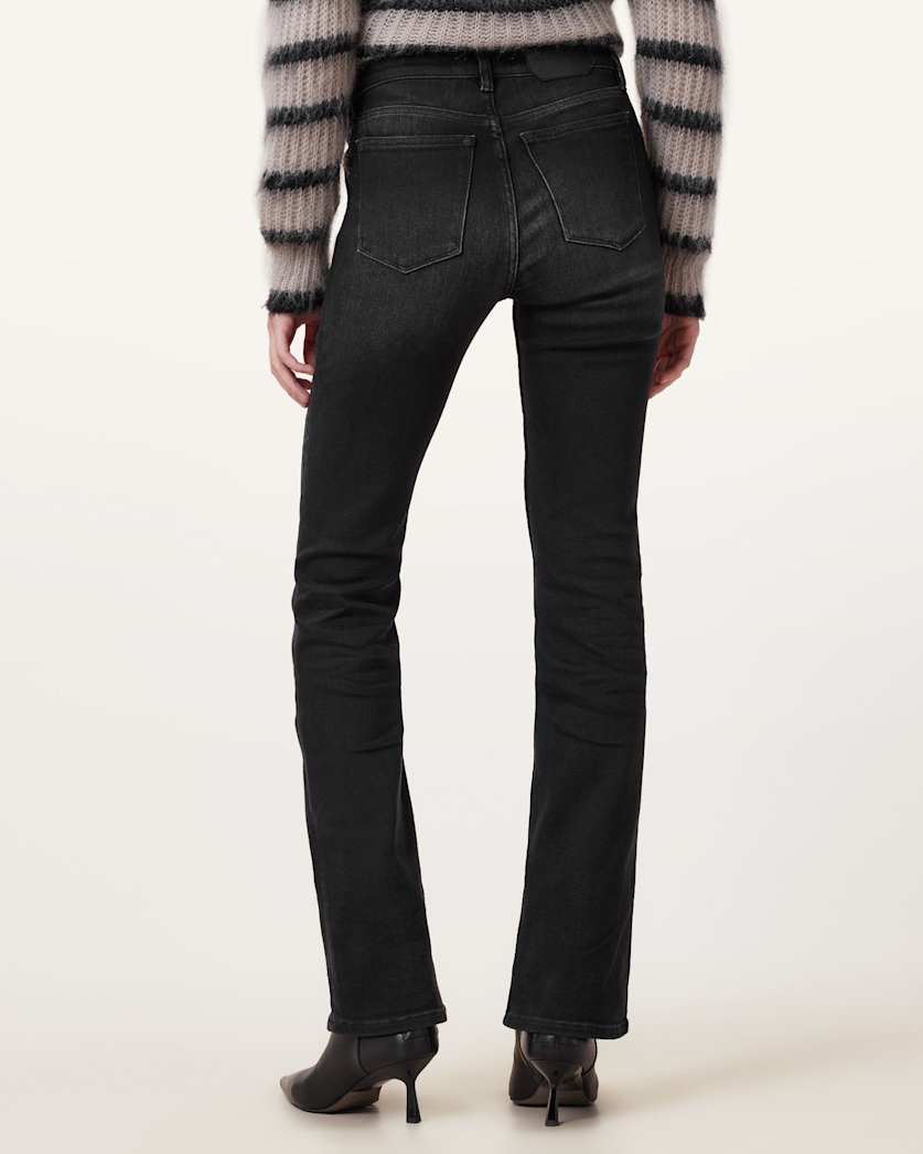 Haldan Slim Bootcut Denim Jeans