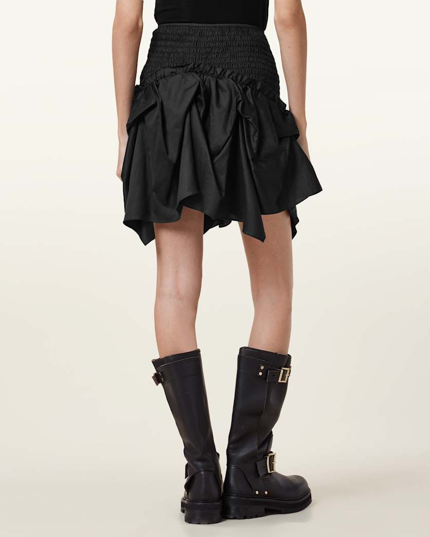 Palmer Asymmetric Mini Skirt