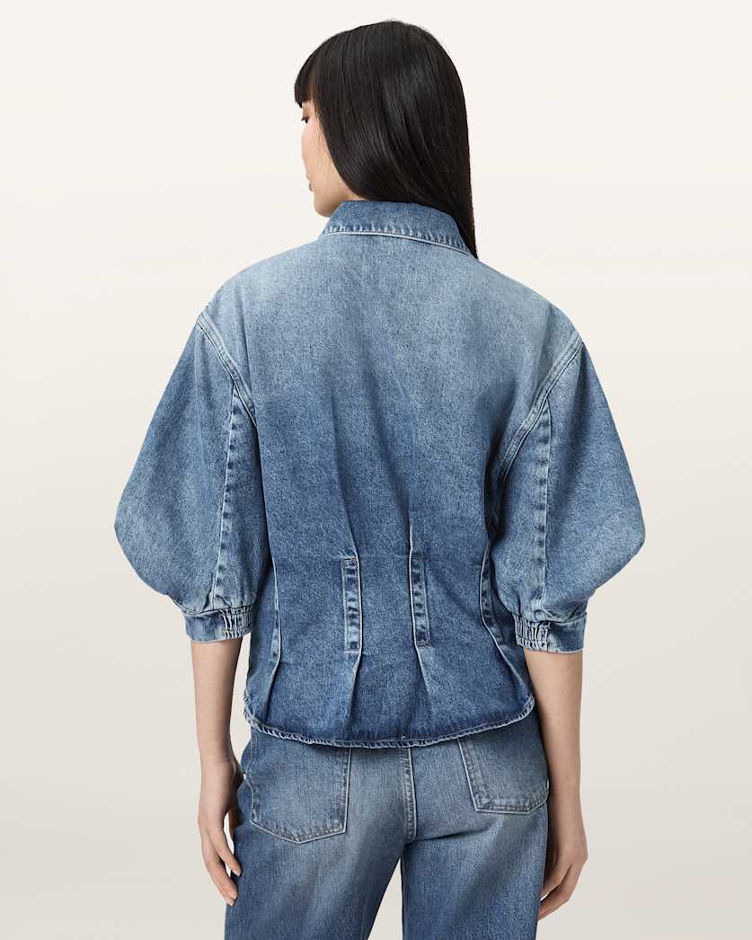 Nancy Slim Fit Denim Shirt