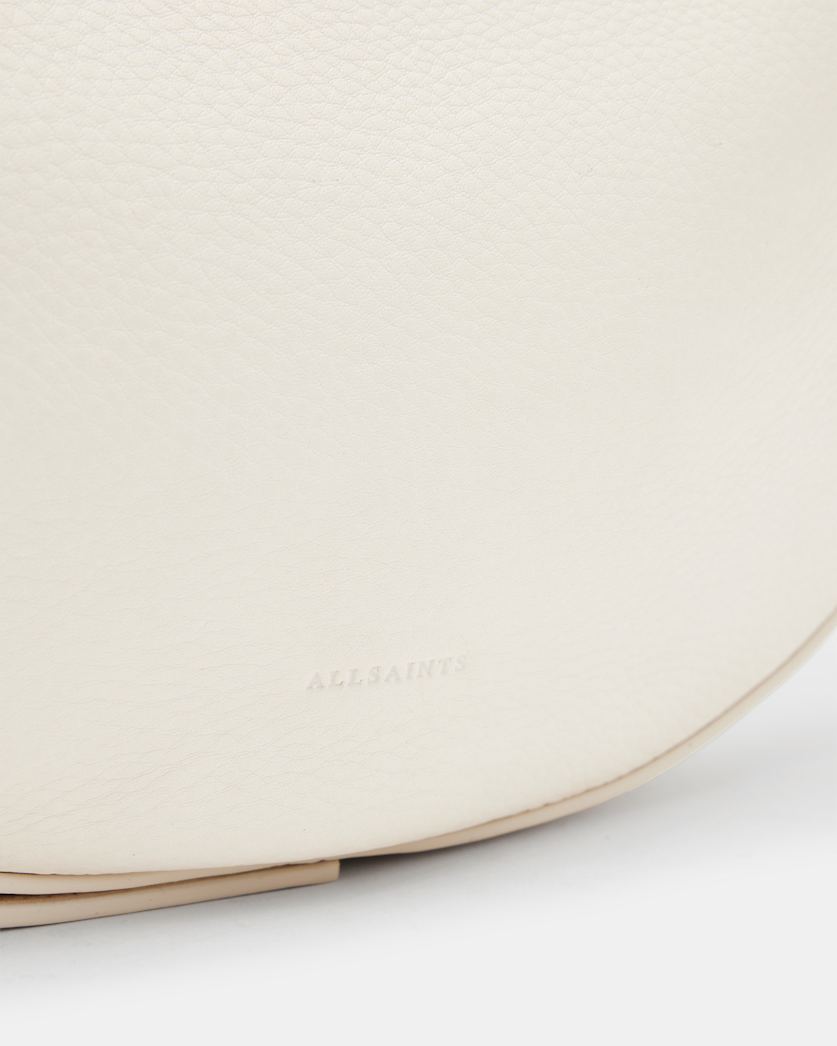 Half Moon Leather Crossbody Bag