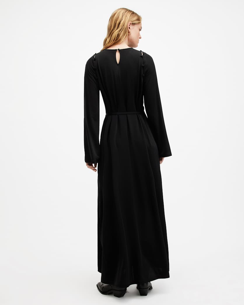 Susannah Removable Sleeve Maxi Dress