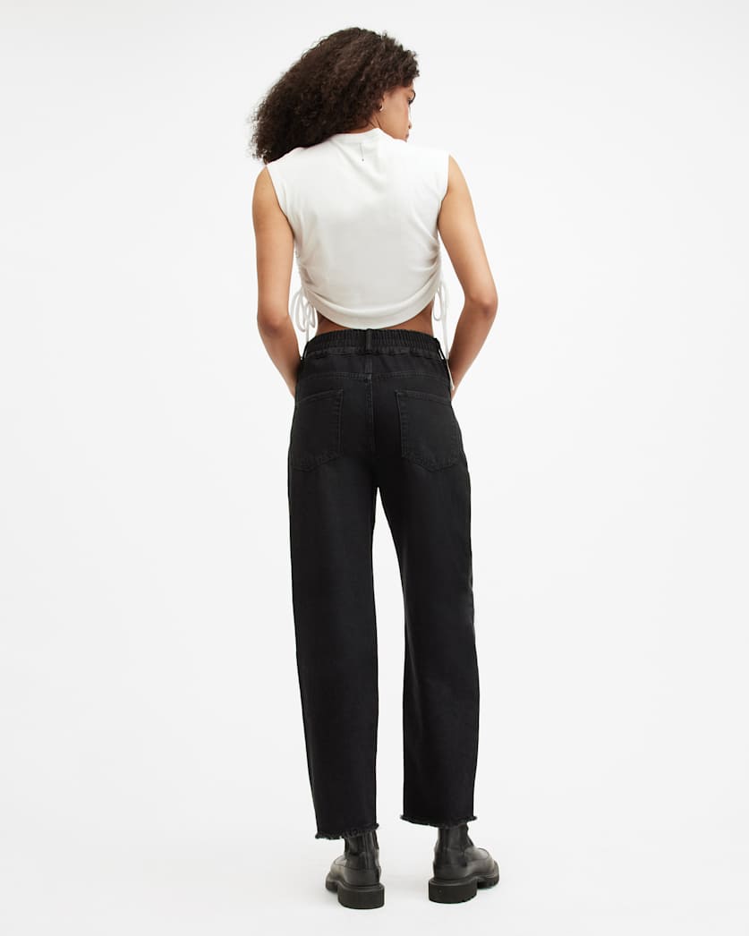 Hailey Frayed Hem Denim Jeans