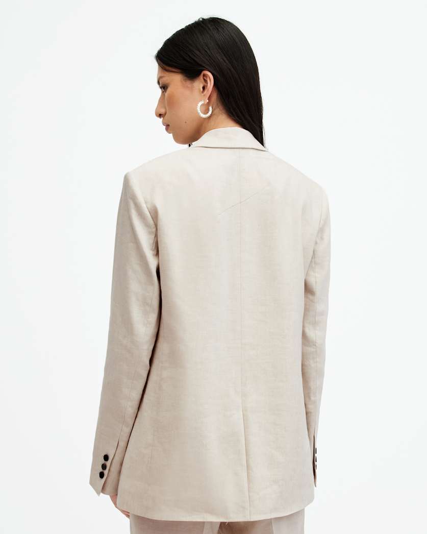 Whitney Linen Blend Relaxed Fit Blazer