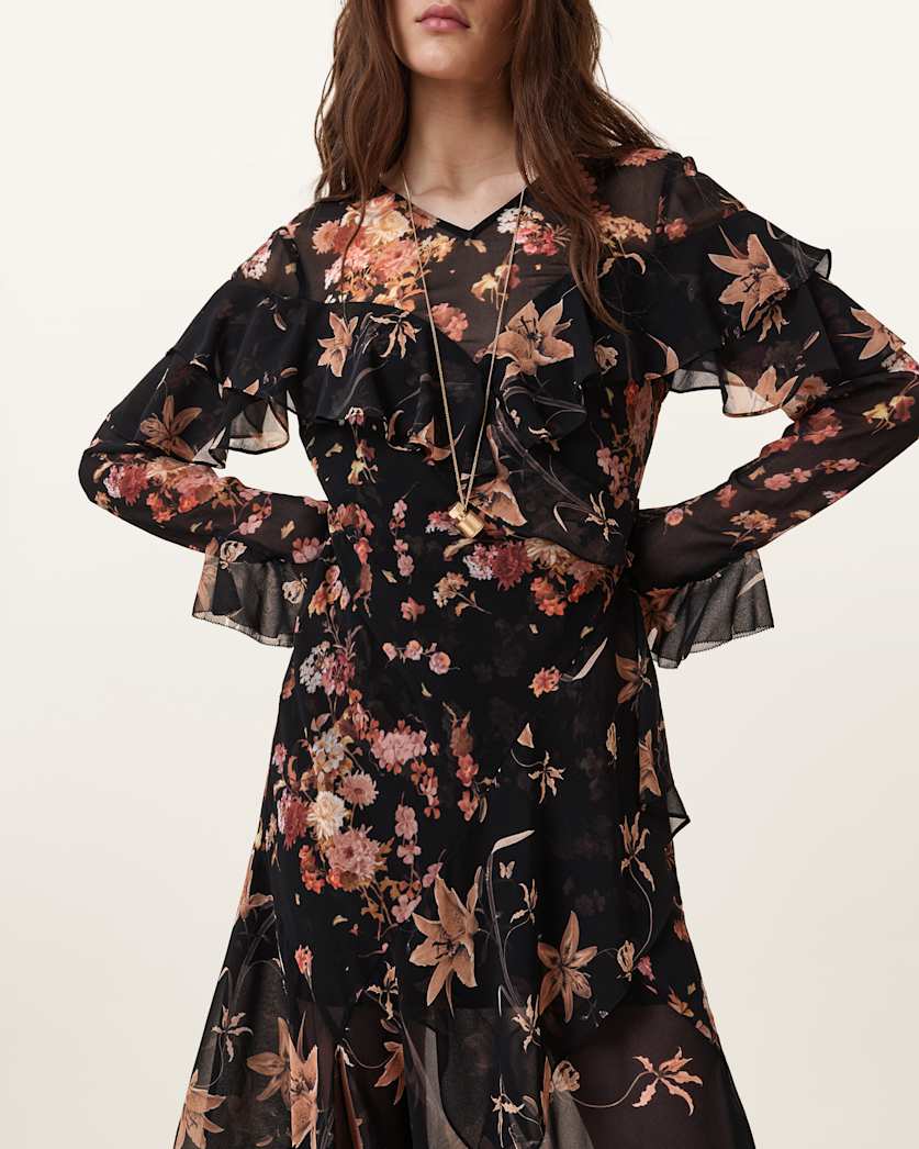 Fresca Floral Print Dress