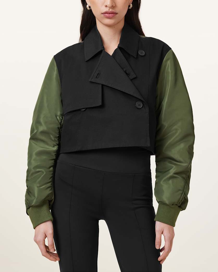 Penni 2-in-1 Trench Bomber Jacket