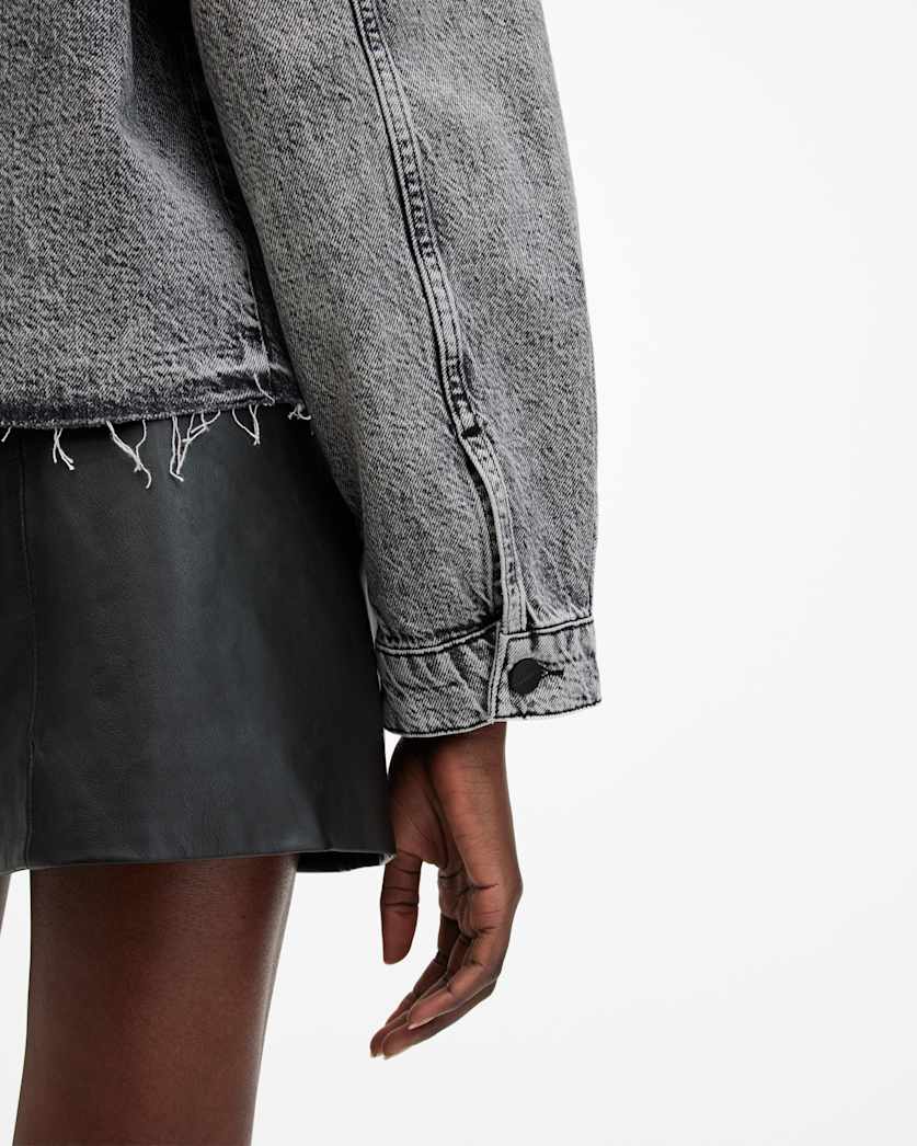 Nicky Oversized Denim Shirt Jacket
