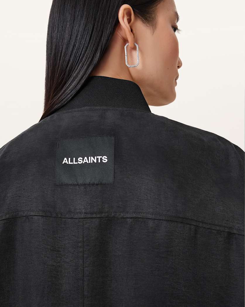 Avril Relaxed Fit Bomber Jacket