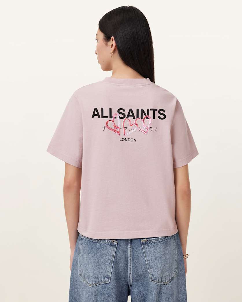 Amore Lisa Boxy Crew Neck T-Shirt