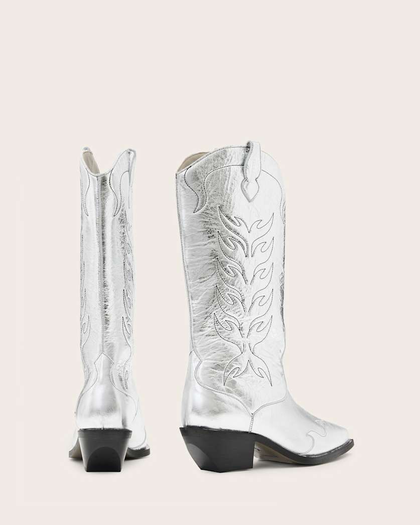 Dolly Western Leather Boots
