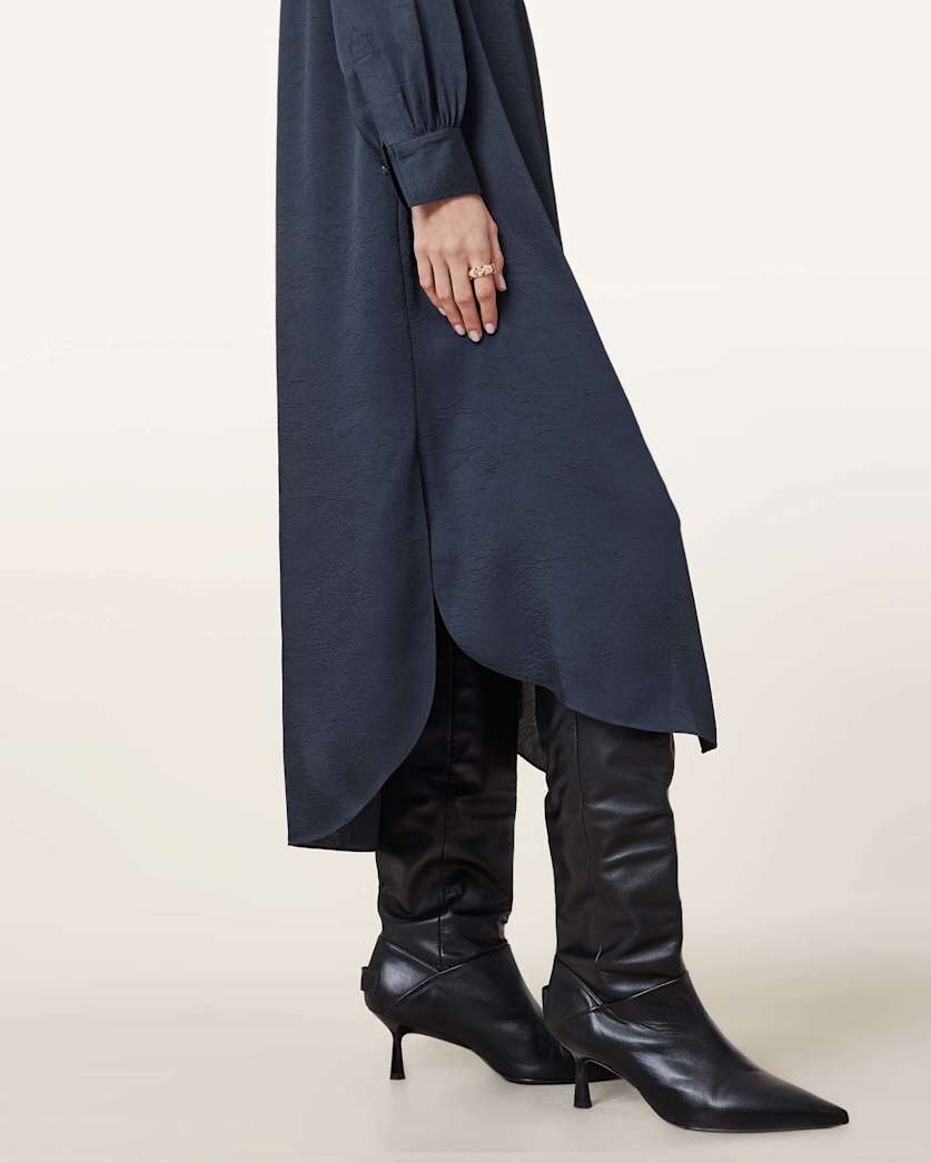 Aggie Maxi Shirt Dress