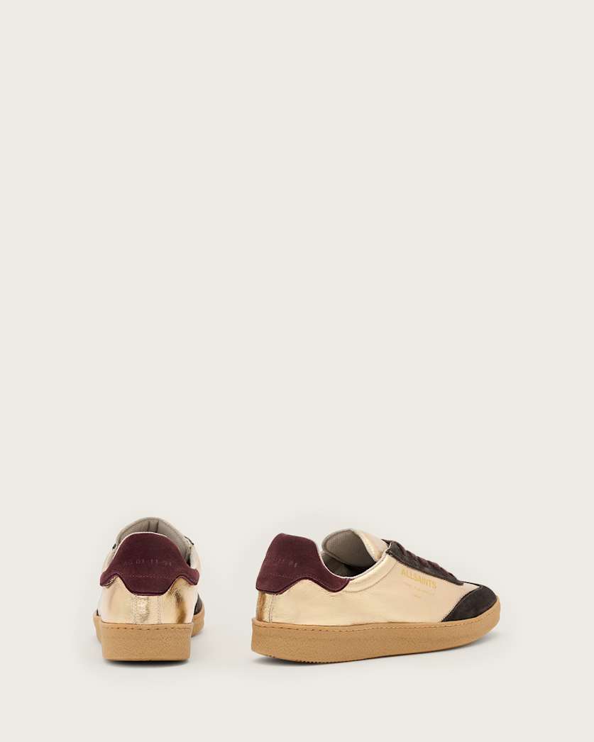 Thelma Metallic Low Top Trainers