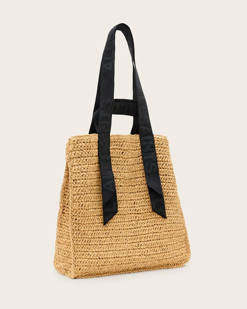 Lullah Woven Straw Tote Bag