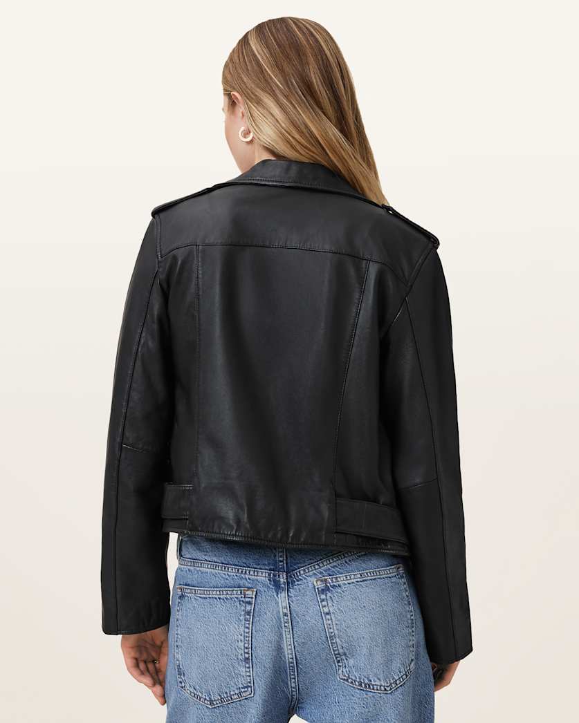 Balfern Leather Biker Jacket