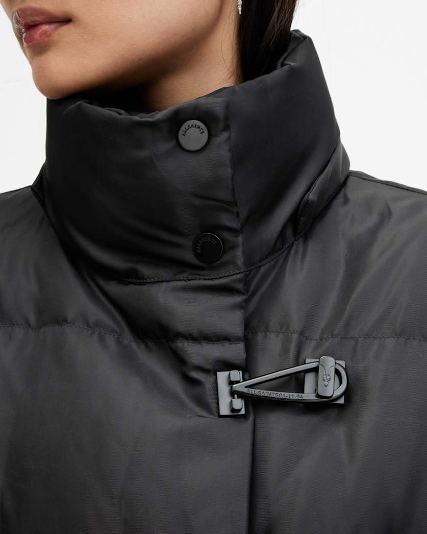 Allana Funnel Neck Recycled Puffer Jacket