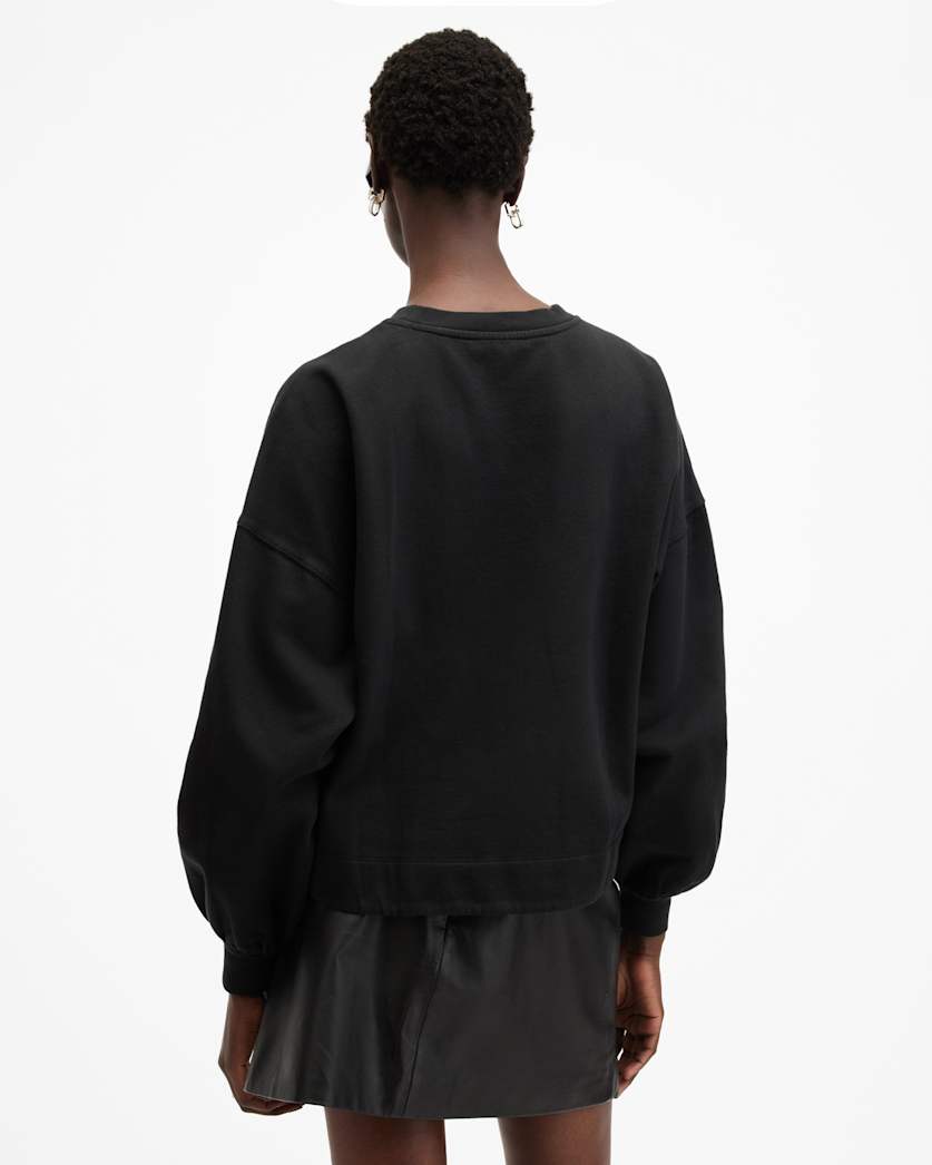 Fleurir Lila Oversized Sweatshirt