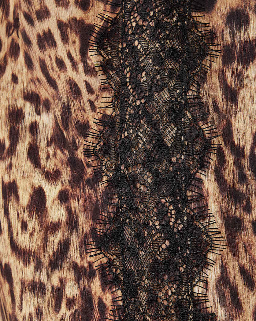 Melia Leopard Print Maxi Dress