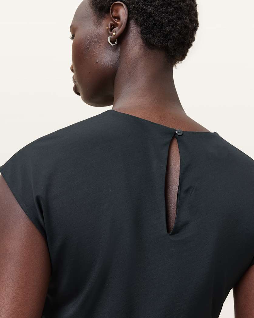 Annalie Slim Fit Jersey Top
