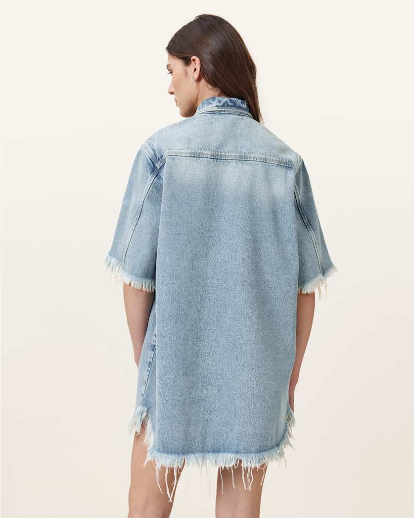 Faye Denim Mini Dress