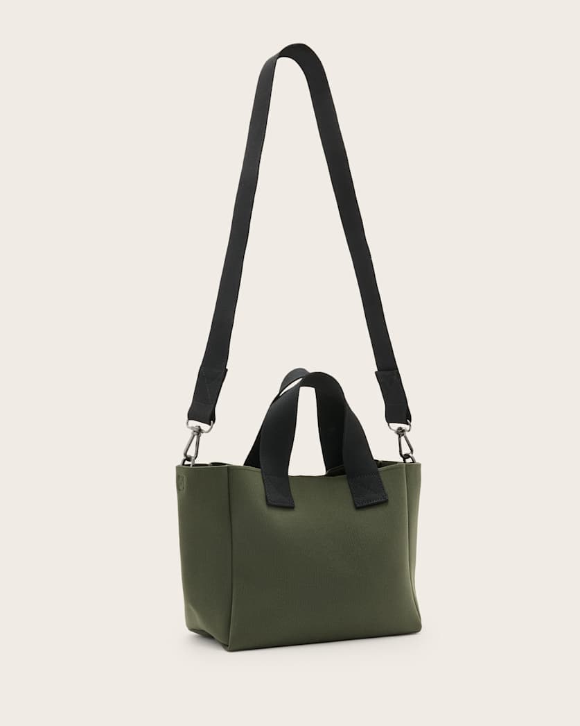 Izzy Logo Print Knitted Mini Tote Bag