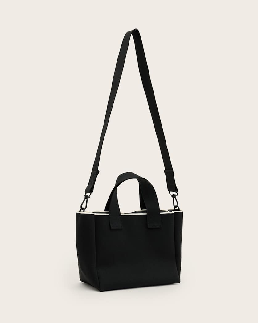 Izzy Logo Print Knitted Mini Tote Bag