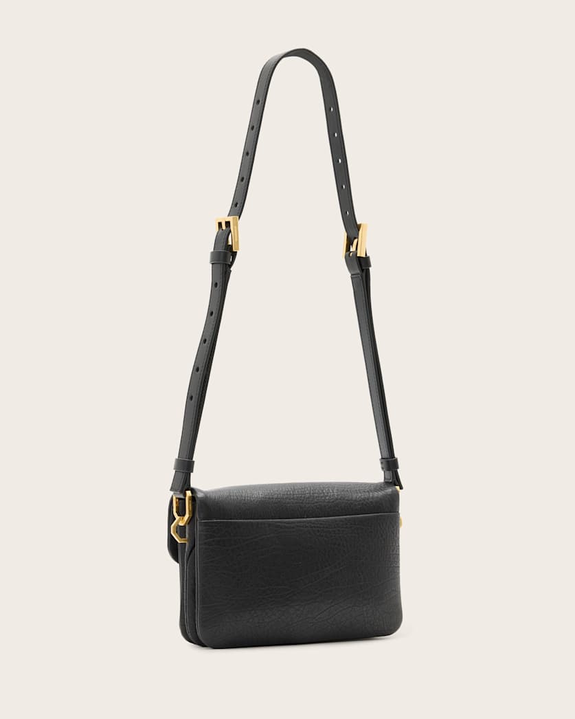 Jupiter Grain Leather Crossbody Bag