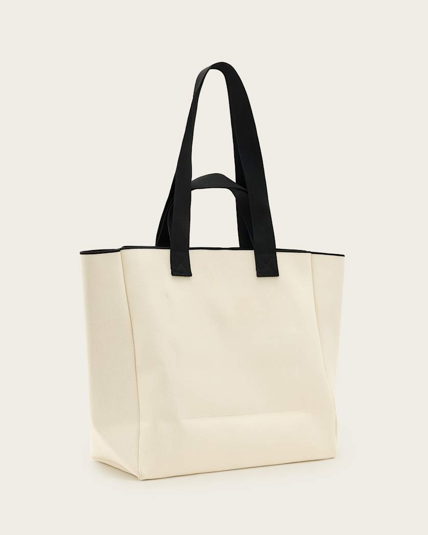 Izzy Large Logo Knitted Tote Bag
