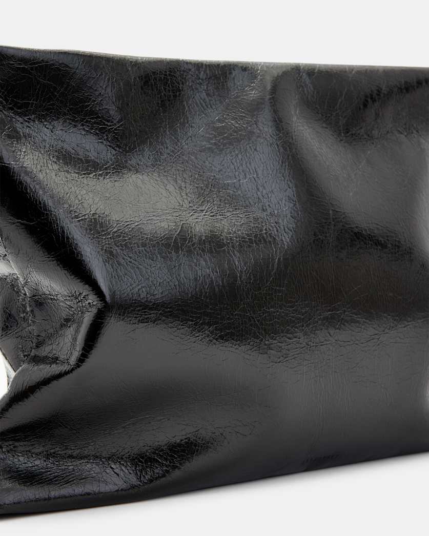 Bettina Leather Clutch Bag