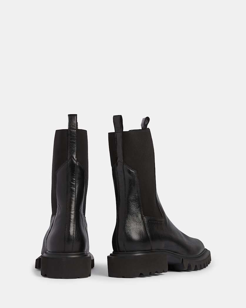 Hallie Leather Boots