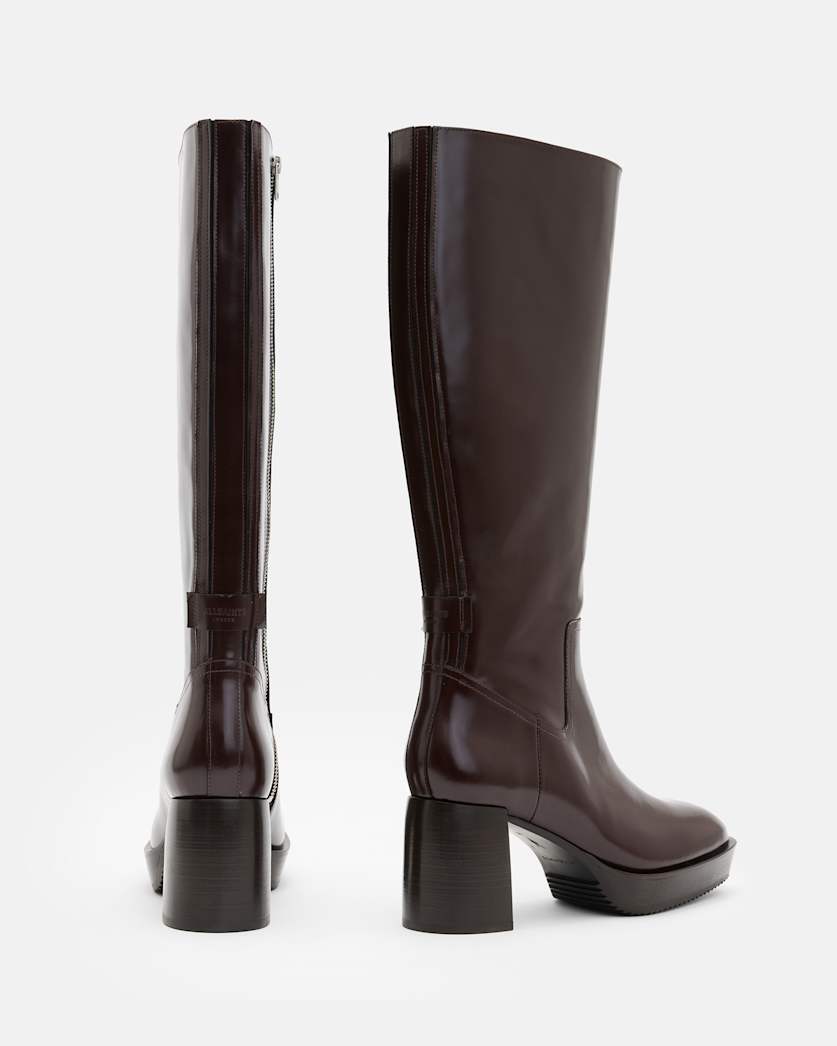 Pip Knee High Leather Boots
