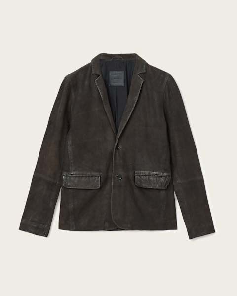 Monet Waxed Suede Blazer