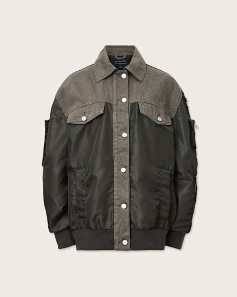 Verity Relaxed Fit Bomber Jacket