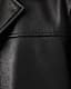 Watts Cropped Leather Blazer