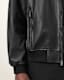 Kino Oversized Leather Bomber