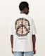 Incessant Leopard Logo Oversized T-Shirt