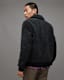 Buzz Teddy Textured Bomber Jacket