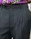 Berto Cropped Relaxed Fit Trousers