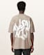 Orlando Logo Print Oversized T-Shirt