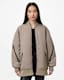 Hanaa Oversized Bomber Jacket