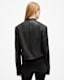Sadler Slim Fit Leather Jacket