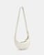 Half Moon Leather Crossbody Bag