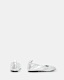 Alia Metallic Leather Ribbon Ballet Pumps