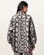 Charli Snake Print Long Sleeve Shirt