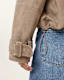 Reya Cropped Suede Mac