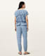 Val High-Rise Cargo Linen Blend Trousers