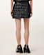 Krindle Leather Mini Skirt