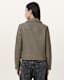 Dalby Slim Fit Leather Biker Jacket